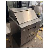 SS 2 DRAWER LOWBOY MEGATOP