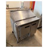 SS 2 DOOR BAIN MARIE LOWBOY
