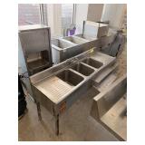 3 BAY SINK