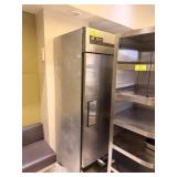 TRUE SS SINGLE GLASS DOOR FREEZER