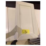 WHITE PLATTERS - RECTANGULAR