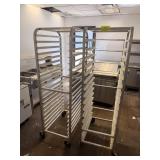 BAKERS RACK ON CASTER