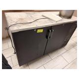 KROWNE BLACK 2 DOOR BACK BAR