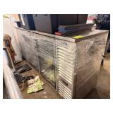 KROWNE SS 3 GLASS DOOR REFRIGERATOR BAR BACK