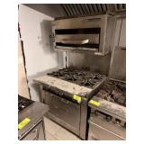 SOUTHBEND 6 BURNER W SALAMANDER