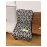 Fabric Accent Chair - Gray