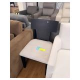 Abbyson 35' Wood Ashley Wood-Back Upholstered