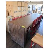 WOODEN COMMUNITY TABLE