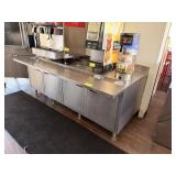 SS 4 DOOR SERVICE CABINET