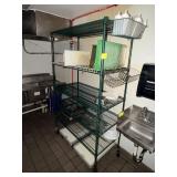 GREEN COATED METRO RACK