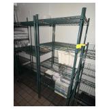 GREEN COATED METRO RACK