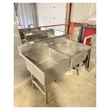 SS 2 COMPARTMENT SINK