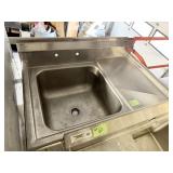 EAGLE SS SINGLE COMPARTMENT SINK W DRAIN BOARD