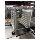 HALF SIZE BAKERS RACK ON CASTER