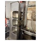 SS 3 COMPARTMENT SINK W DRAIN BOARD