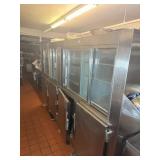 TRAULSEN DOUBLE SIDED  REFRIGERATOR 12 SLIDING