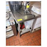SS WORK TABLE