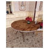 FOLDABLE LEG DINING TABLE