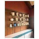 ASSORTED DECOR ON WALL