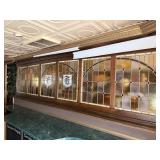 STAINED MIRROR ROOM DIVIDER