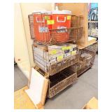 METAL STACKABLE STORAGE BINS