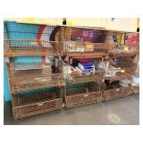 METAL STACKABLE STORAGE BINS