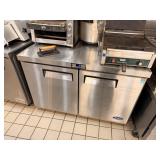 ATOSA SS 2 DOOR LOWBOY REFRIGERATOR - MODEL