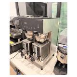 BUNN DOUBLE COFFEE BREWER - MODEL: DUAL GPR DBC,