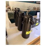 BLACK GLASS LINED AIR POT