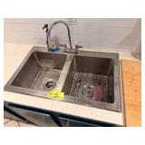 KITCHEN SS 2 BAY SINK
