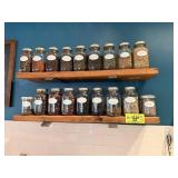 SOUTH AMERICAN MAHOGANY WALL SHELF