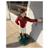 JOCKEY MAN STATUE