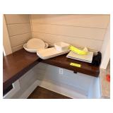 SOUTH AMERICAN MAHOGANY TABLE TOP - 40 INCH X 15