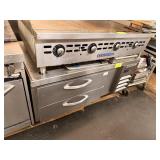 BEVERAGE AIR SS 2 DRAWER REFRIGERATED GRILL STAND