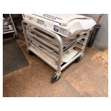 HALF SIZE BAKERS RACK ON CASTER