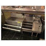 KROWNE UNDERBAR SS ICE BIN / BOTTLE STEPS / HAND