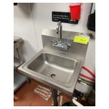 Stainless Steel Hand Sink with Faucet