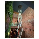 Large Contemporary Multi-Light Chandelier
