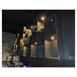 Bar Overshelves with Built-in Lights