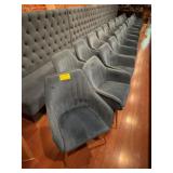 Blue Velvet Armchairs