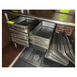 Stainless Steel Food Pans Full Size w/ Lid
