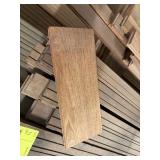 3/4" x 5" Brazilian Cherry (Jatoba) unfinished