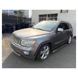 2013 JEEP GRAND CHEROKEE OVERLAND SUMMIT 4WD GREY