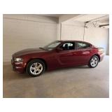2019 DODGE CHARGER SXT MAROON 69K MILES VIN.