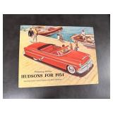 ORIGINAL 1954 HUDSON BROCHURES