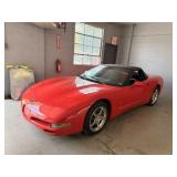 1998 CHEVY CORVETTE CONV. RED - 117K MILES -
