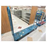 Blue Metal Stock Rolling Platform Cart - Uboat