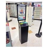 Freestanding Sanitizing Wipe Dispenser Kiosk