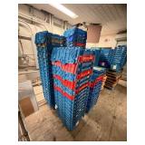 Blue Plastic Storage Totes