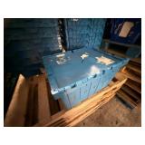 Blue Plastic Storage Totes